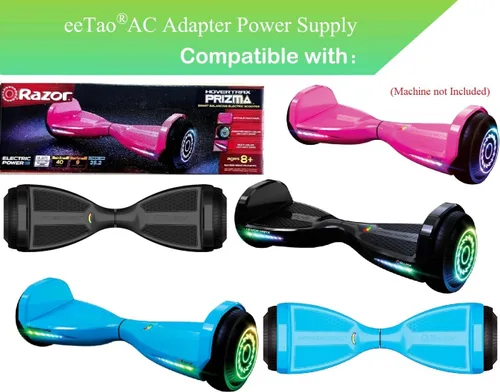Miniatura 3 de Adaptador de repuesto de 29.4V AC/DC compatible con Razor Hovertrax 1.5 15156208 1515608 15156252 Hover trax Prizma 15156257 15156239 15156297