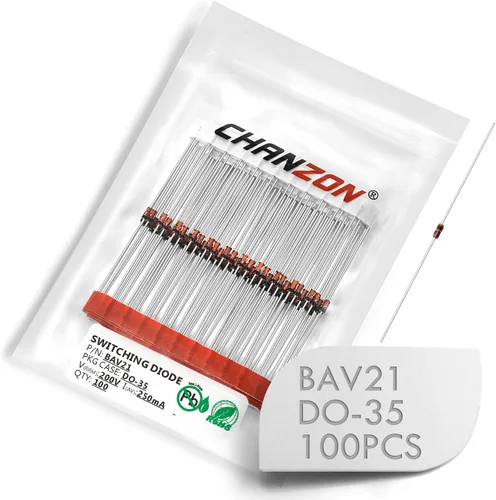 Miniatura 6 de Chanzon FR607 Diodo Rectificador de Recuperación Rápida 6A 1000V 150-500ns R-6 Axial 6 Amp 1000 Voltios Diodos Electrónicos