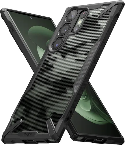 Miniatura 28 de Ringke Fusion-X para Samsung Galaxy S22 Ultra Funda [Recortes Precisos para Lentes de Cámara] Parachoques Mejorado Resistente Uso Rudo a Prueba