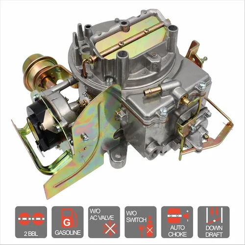 Miniatura 6 de Carburador de 2 barriles 2100 2150 para Ford 289 302 351 Carb F100 F250 F350 360 Cu Jeep Engine Mustang Reemplazo para Motorcraft/Autolite 2100 2150