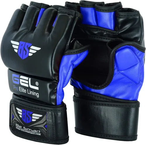 Miniatura 2 de BeSmart Guantes de Kickboxing UFC - Guantes de MMA para Sparring y Entrenamiento para Artes Marciales Mixtas, Adultos Hombres y Mujeres