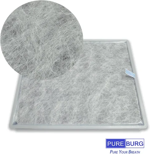 Miniatura 3 de PUREBURG Filtro de repuesto compatible con purificadores de aire Shark HE401 y HE402 HE405 HE4FKPET, carbón activado HEPA H13 filtración de 4