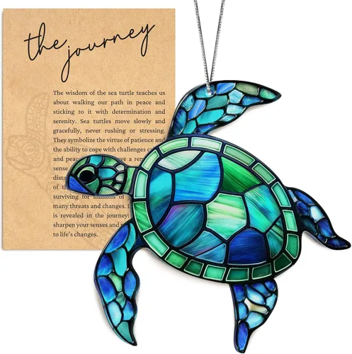 Miniatura 10 de Axolotl - Adorno de Navidad, adornos de playa para árbol, regalo de tortuga marina para mujeres, regalos de playa para mujeres, ideas de relleno