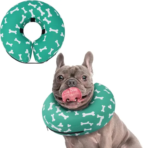 Miniatura 26 de Supet Cono Inflable para Perro para Perros Grandes, Medianos y Pequeños, Collar de Cono Suave para Perros y Gatos, Collar EC para Cuello de Perro