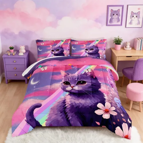 Miniatura 10 de HOSIMA Edredón de Coche de Carreras de Dibujos Animados para Niños para Decoración de Cama de Coche de Carreras, Juego de Ropa de Cama para Niños