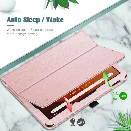 Miniatura 3 de Fintie - Funda tipo libro para tableta Amazon Fire HD 10 y Fire HD 10 Plus (solo compatible con versión de 11ª generación 2021), Funda de pie