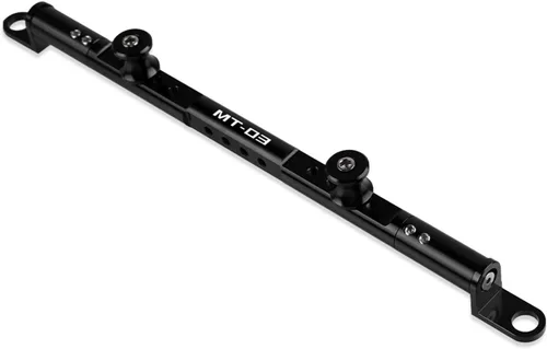 Miniatura 8 de Manillar de motocicleta Palanca de equilibrio Barra transversal GPS Soporte de teléfono para Yamaha MT03 MT-03 (color negro, tamaño: 1)