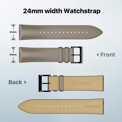 Miniatura 3 de Ticwatch Pro 5 - Correa de repuesto para reloj inteligente de 0.945 in de ancho, correa de reloj original de liberación rápida, solo para reloj Pro