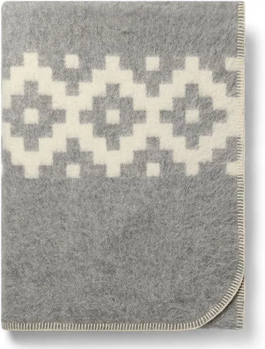 Miniatura 12 de Manta gruesa de lana de alpaca para acampar al aire libre o uso en interiores, diseño étnico, suave lana peruana de alpaca disponible en tamaño Gris