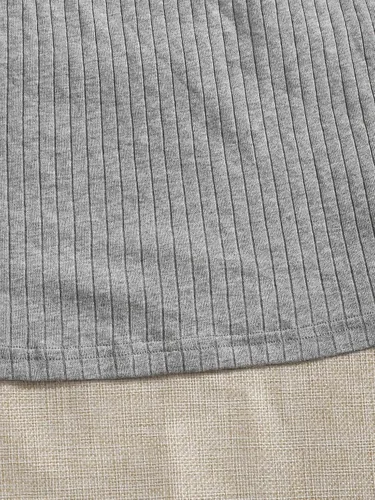 Miniatura 4 de SHENHE Camiseta sin mangas de 3 piezas para mujer, talla grande, con tirantes delgados, acanalada, gris, blanco, negro, 4XL, Gris Blanco Negro