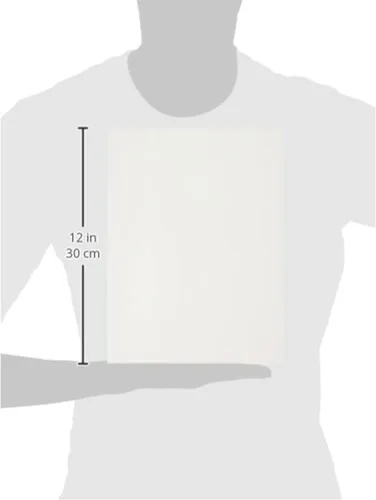 Miniatura 2 de School Smart - Papel de dibujo 85604, 50 libras, 9 x 12 pulgadas, blanco suave, paquete de 500