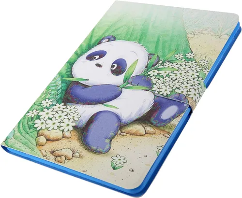 Miniatura 7 de LCHDA Funda para Samsung Galaxy Tab A8 10.5 2021 (SM-X200 / SM-X205), soporte delgado con tapa para folio, cubierta pintada inteligente, piel