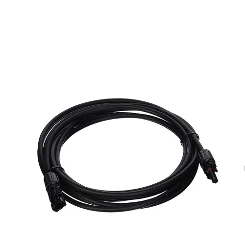 Miniatura 10 de Renogy Cable de extensión de panel solar con adaptador de cable impermeable de conector hembra y macho, 1.5 pies 12AWG, 1 pieza, negro