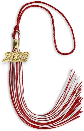 Miniatura 8 de Endea Graduation - Borla de doble color mixto con fecha dorada (negro/dorado antiguo, 2021)