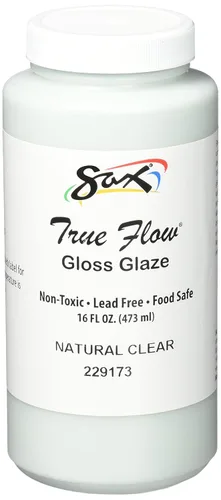 Sax True Flow. Esmalte brillante de 1 pinta, color natural claro. Natural Clear