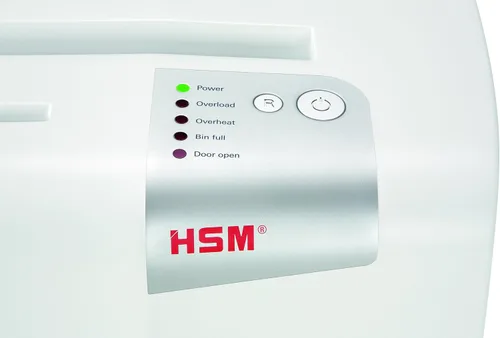 Miniatura 2 de HSM Trituradora de corte transversal Shredstar X20 de América, capacidad de 20 hojas manuales HSM1051W