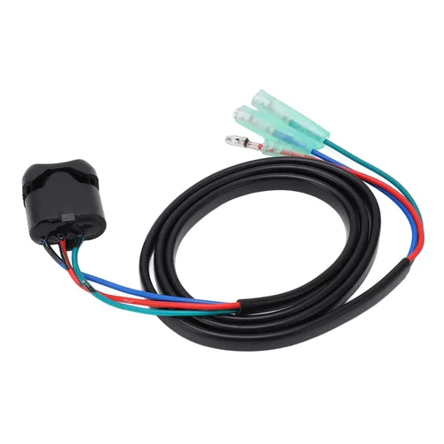 Miniatura 6 de Aramox Interruptor de inclinación de ajuste fuera de borda, 37850 90J00 Interruptor de ajuste e inclinación ABS Reemplazo para caja de control