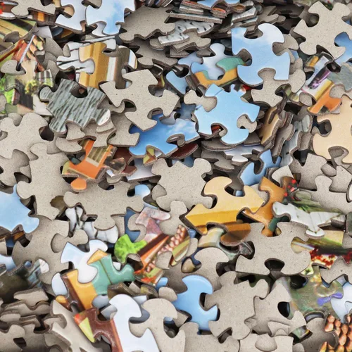 Miniatura 5 de Rompecabezas para adultos de 1000 piezas Alemania, grueso, resistente, preciso, entrelazado, juego familiar, rompecabezas de 1000 piezas a partir