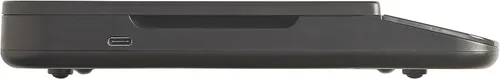 Miniatura 9 de Taylor Báscula digital recargable por USB para cocina y alimentos, capacidad de 11 libras con bandeja apta para lavavajillas, cable incluido Negro