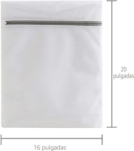 Miniatura 2 de Bolsas de lavandería de malla (4 unidades, 16 x 20 pulgadas), delicada bolsa de lavandería para universidad, dormitorio, almacenamiento