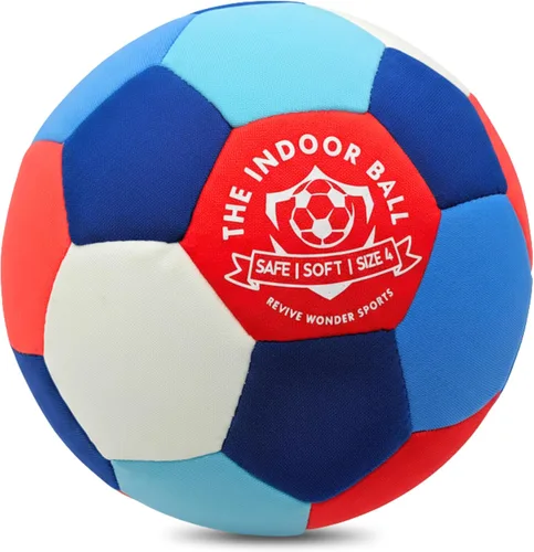 Miniatura 9 de La Pelota Interior — Pelota de Fútbol de Espuma Suave Acolchada Tamaño 4 para Niños (Edad 3+) — Pelota de Casa Esencial o Regalo de Fútbol