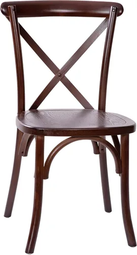 Miniatura 17 de Flash Furniture Advantage Medium con silla X-Back de grano blanco Grano blanco medio