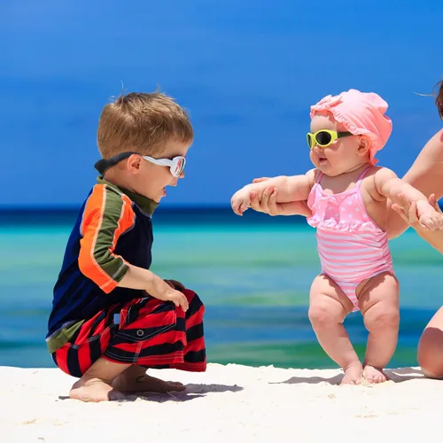 Miniatura 7 de Weewooday 4 correas antideslizantes para lentes de sol para niños, correa ancha, retenedor de gafas (negro, azul, verde, morado)