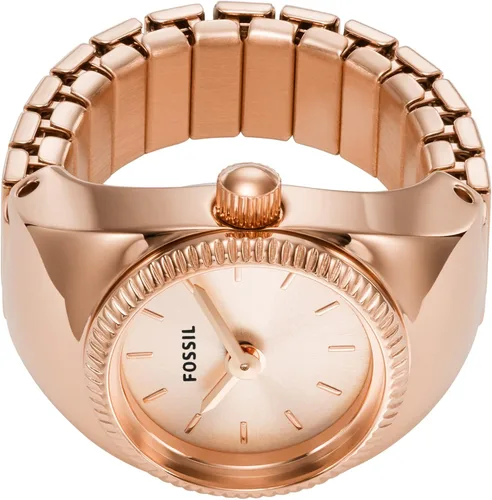Miniatura 4 de Fossil Reloj de anillo de acero inoxidable de cuarzo para mujer