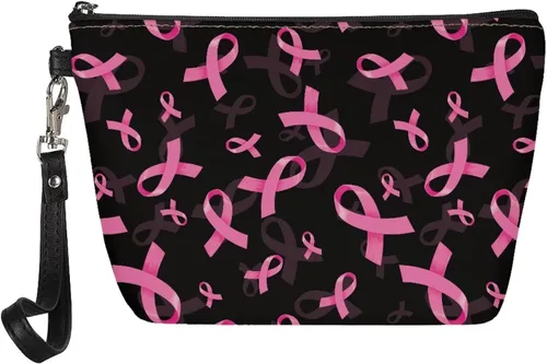 Miniatura 29 de Howilath Novedad Impreso Elegante Bolso Cosmético De Las Mujeres, Perros Animales Perezoso Diseño Floral Niña Trapezoide Cosméticos Bolsa De