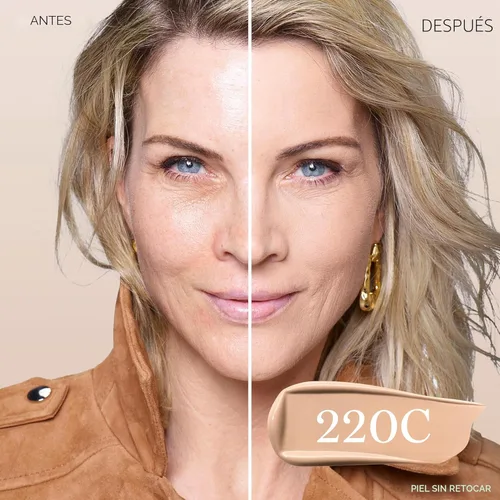 Miniatura 2 de Lancôme Teint Idole Ultra Wear Natural Matte Foundation - Base mate natural, de larga duración, cobertura media a completa, acabado natural, fórmula