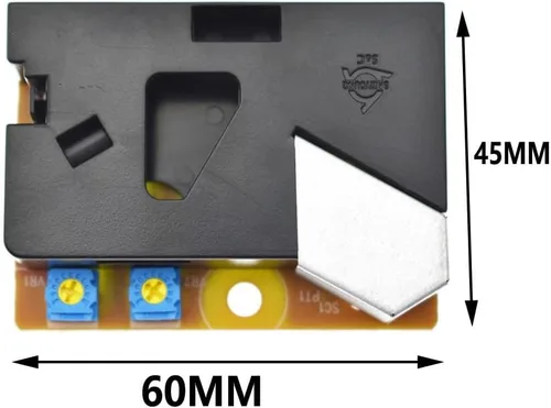 Miniatura 4 de DSM501A Módulo de sensor de polvo PM2.5 Detección Dector de partículas de humo alérgico Módulo sensor para Arduino para aire acondicionado