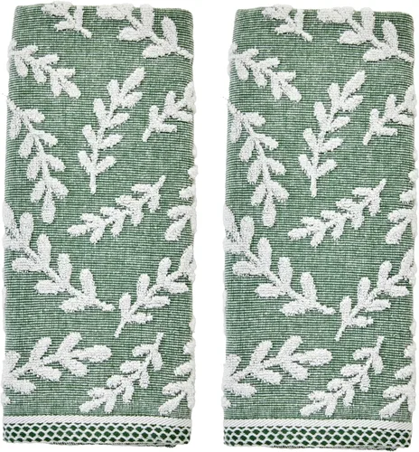 Miniatura 8 de SKL Home Bee Kind - Juego de 2 toallas de mano bordadas 100% algodón, decorativas para baño, cocina, bar y regalo, lavanda