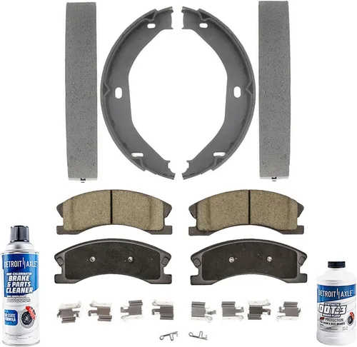 Miniatura 15 de Detroit Axle - Kit de freno delantero para Honda Element 2002-2004 CR-V 2003-2011 Pinza de freno de disco lateral del pasajero con soporte Pastillas