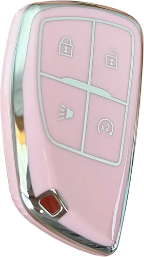 Miniatura 5 de para Funda de Llavero de Chevy Protector de Llave Compatible con 2021-2025 Chevy Tahoe Suburban GMC Yukon Denali Silverado Llaves Inteligentes