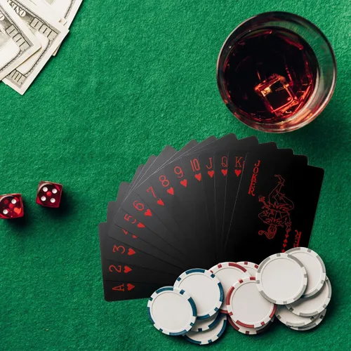 Miniatura 5 de Pumtus 6 barajas de cartas de póquer impermeables, cartas de plástico de PVC, naipes de índice estándar con caja de regalo, cartas de truco