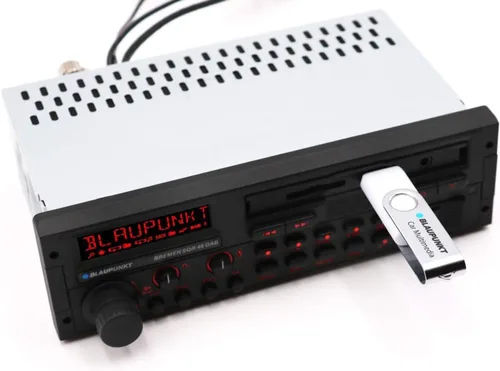 Miniatura 4 de BLAUPUNKT Bremen SQR 46 DAB Retro Car Stereo 80s Classic Bluetooth USB SD AUX - Negro