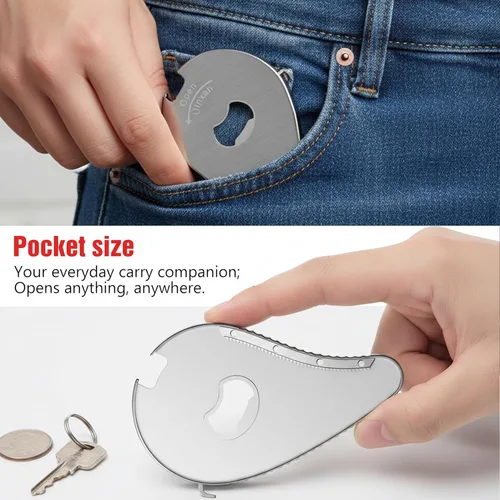 Miniatura 6 de Uinxan - Abrebotellas 5 en 1 para personas mayores con artritis y manos débiles Opens Vacuum Seals, Water, Small Jar Lids(0.6"-2.7"), Beer Caps