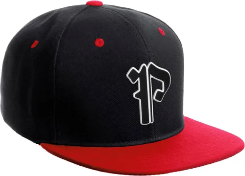 Miniatura 807 de Daxton Gorra clásica con visera de billete plano con letras del alfabeto inglés antiguo de la A a la Z