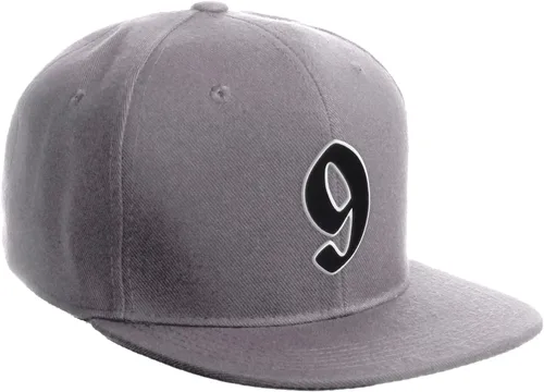 Miniatura 727 de Daxton Gorra clásica con visera de billete plano con letras del alfabeto inglés antiguo de la A a la Z