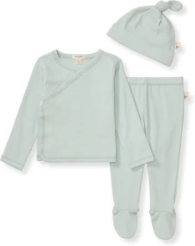 Miniatura 6 de Burt's Bees Baby baby-girls - Conjunto unisex para bebé Take Me Home, paquete de 3 piezas, camiseta, pantalón y sombrero