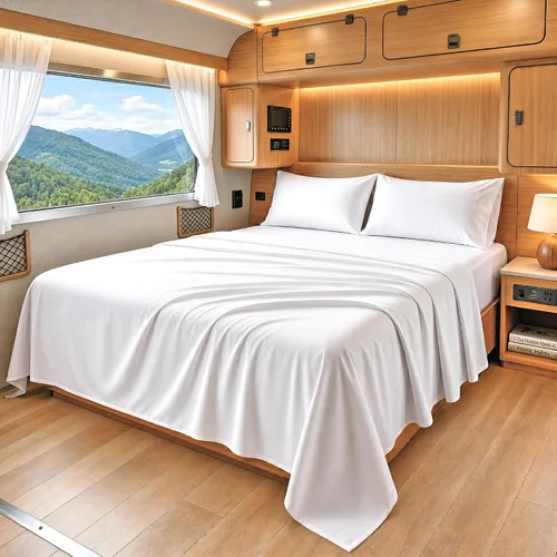 Miniatura 60 de SGI bedding Juego de sábanas de 600 hilos de 4 piezas, 100% algodón egipcio, tamaño King, con bolsillo profundo de 15 pulgadas, sábanas de lujo 16