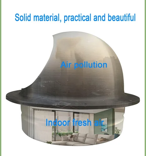 Miniatura 6 de MBROS Cubierta de rejilla de rejilla de rejilla de acero inoxidable, rejilla de ventilación, extractor redondo de acero inoxidable 304, cubierta