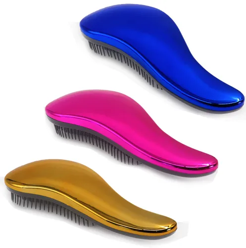Miniatura 7 de 79STYLE 3 piezas de cepillo desenredante Naturals desenredante peine para el cabello se desliza a través sin dolor sin enredos para mujeres hombres