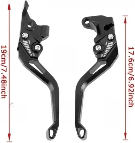 Miniatura 6 de Motorcycle 5D Adjustable Brake Clutch Handle Grip Brakes Clutch Levers Handle Parts for Ya&maha FZ8 FZ-8 2011 2012 2013 2014 2015 Brakes Levers