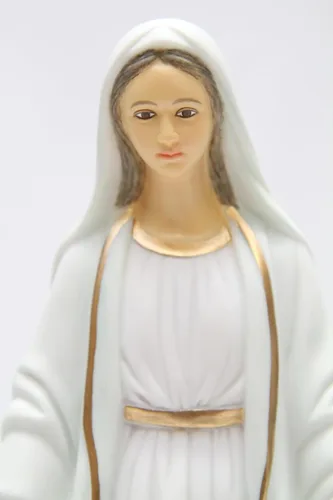 Miniatura 3 de Vittoria Collection Estatua católica de Virgen María de Gracia de 16 pulgadas, escultura católica hecha en Italia