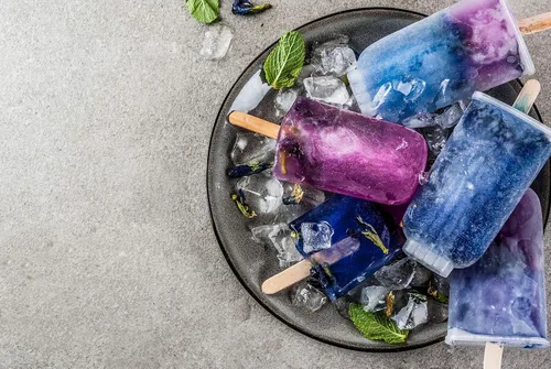 Miniatura 7 de Ancient Choice Butterfly Pea Flower - Polvo de campanita azul (4 onzas), té matcha azul, grado ceremonial (más alto), grado culinario crudo