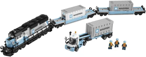 Miniatura 2 de Lego, Creador de trenes Maersk 10219 (suspendido por el fabricante)