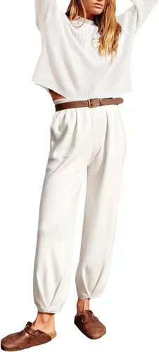 Miniatura 2 de Conjunto de 2 piezas de punto para mujer, suéter suelto con estampado de rayas Y2K + pantalones elásticos, ropa estética urbana