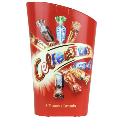 Celebrations Cartón original de Celebrations importado del Reino Unido Inglaterra British Sweets Candy en su mejor caja de Celebrations