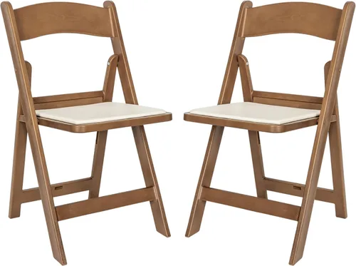 Miniatura 22 de Flash Furniture Hercules Tucker - Silla plegable de resina negra comercial, ligera, asiento extraíble acolchado de vinilo, para uso en interiores